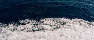 The Arabian Sea at the community shoreline