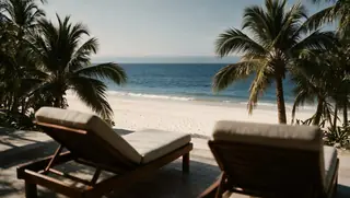 The private shore
