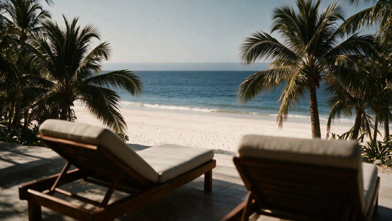 The private shore